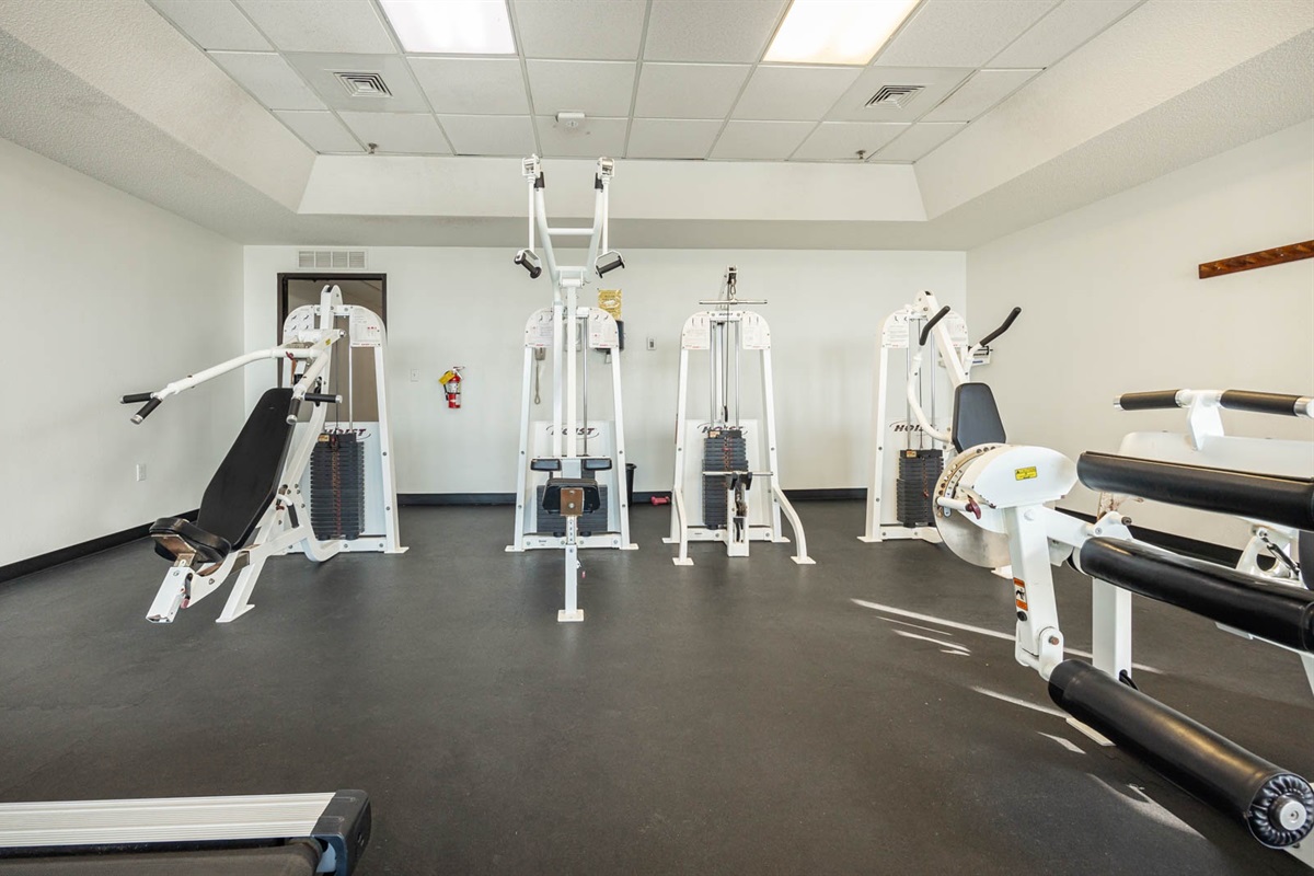 You'll love the gym at Phoenix 7!