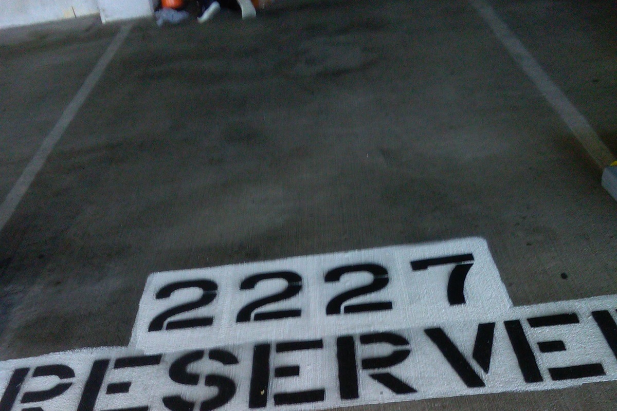 9th Floor Reserved Parking Spot