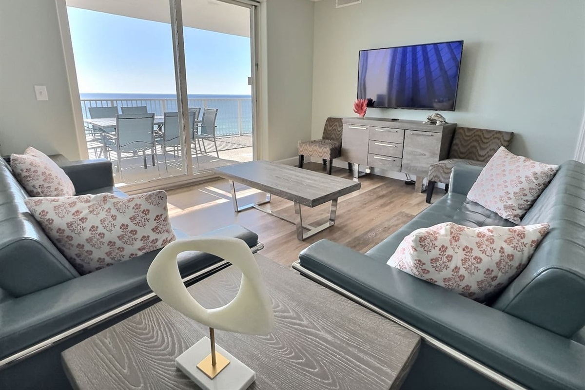 spacious living room