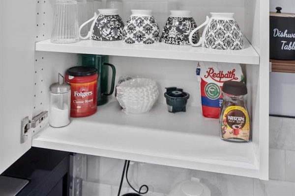 Morning coffee, just the way you like it