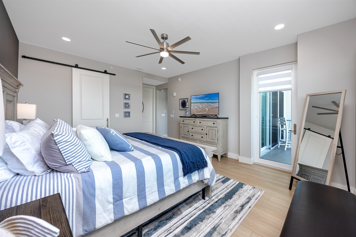 Primary Bedroom With King Bed