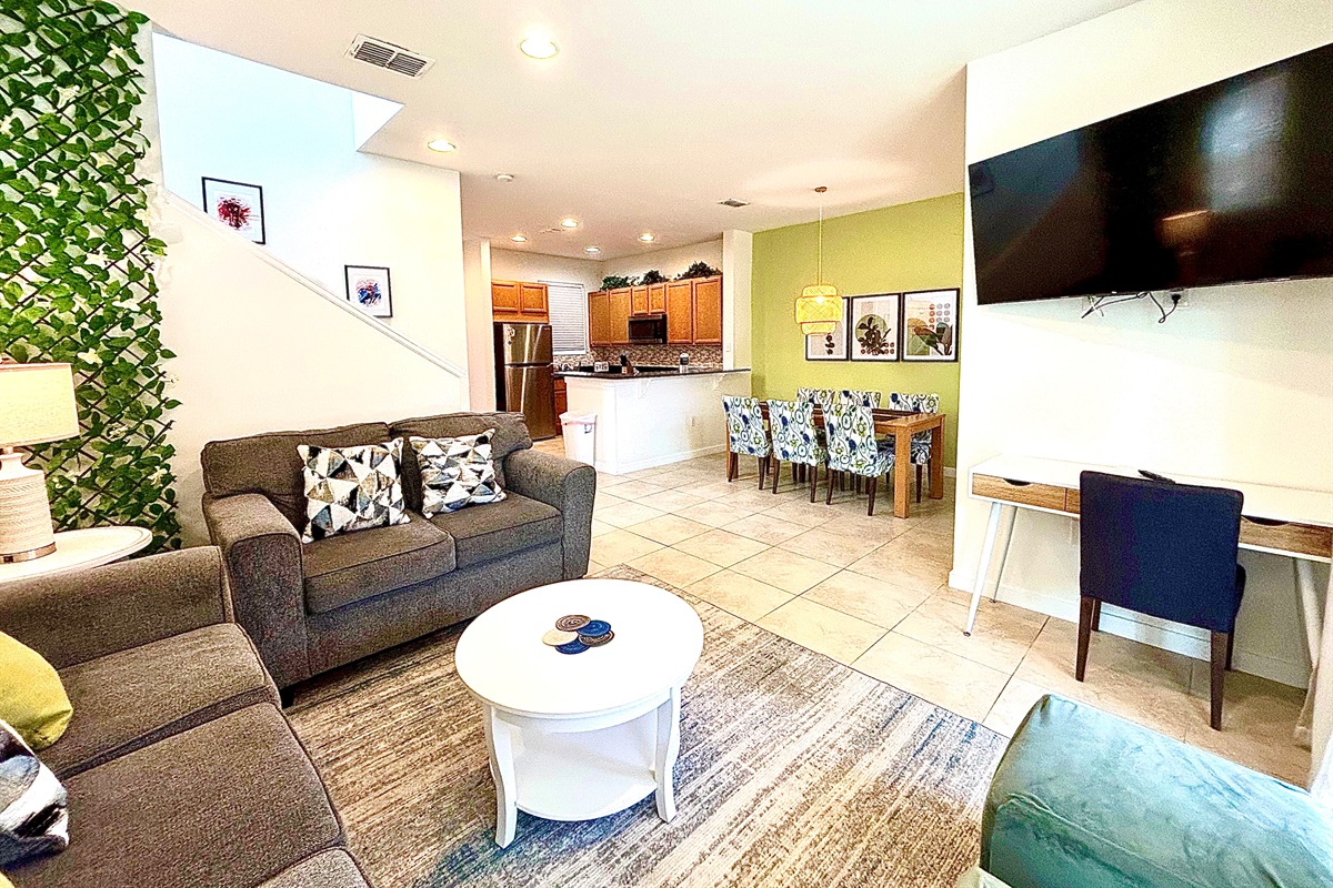 Open concept on main floor