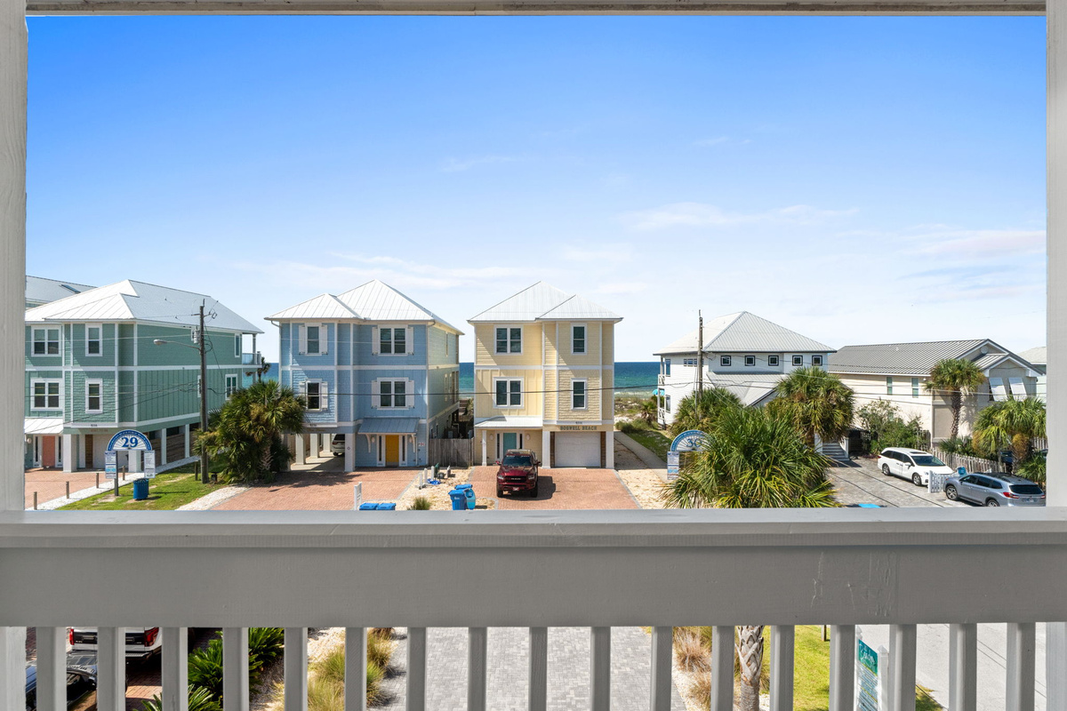 view from front balcony