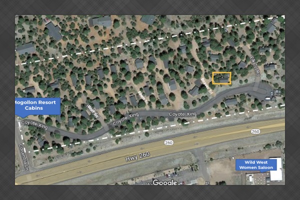 Located in a resort cabin community across from Bison Ranch.