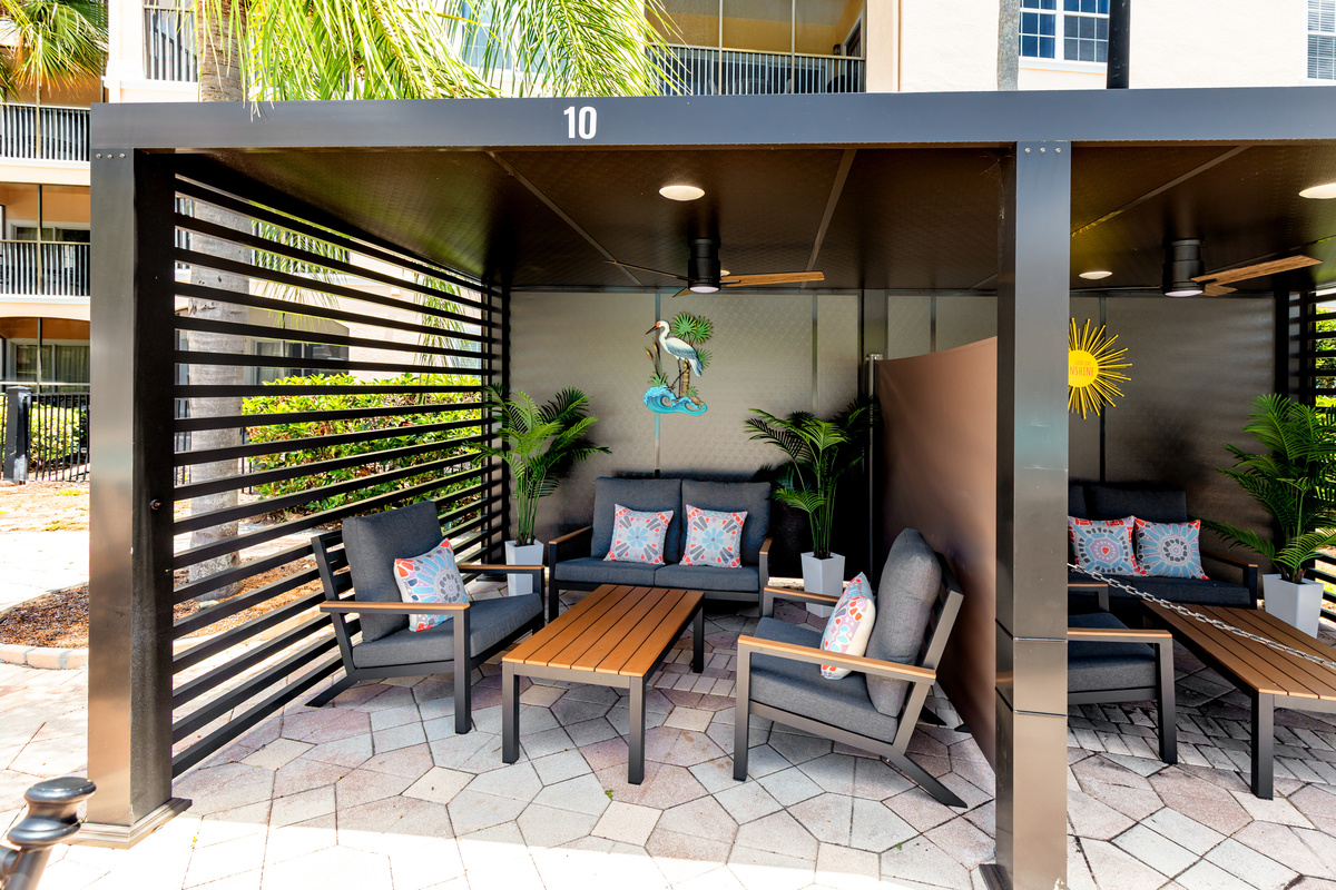 Outdoor seating