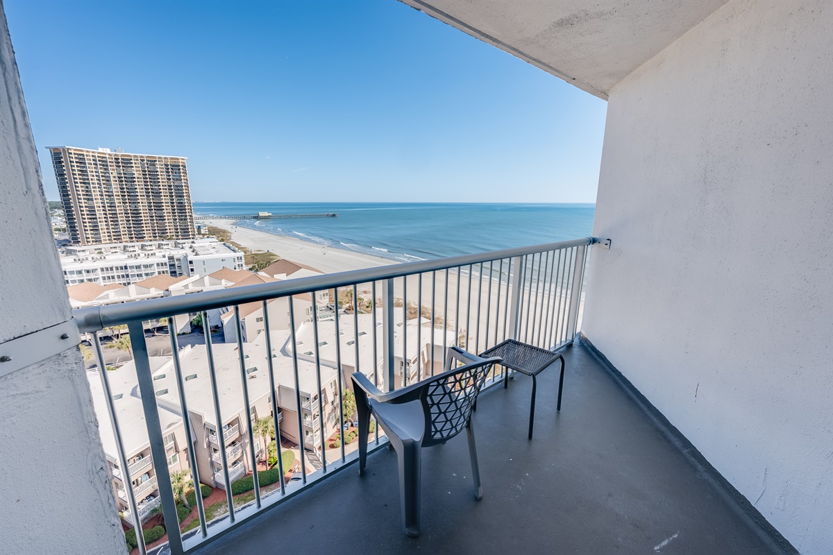 Amazing View from the Balcony!