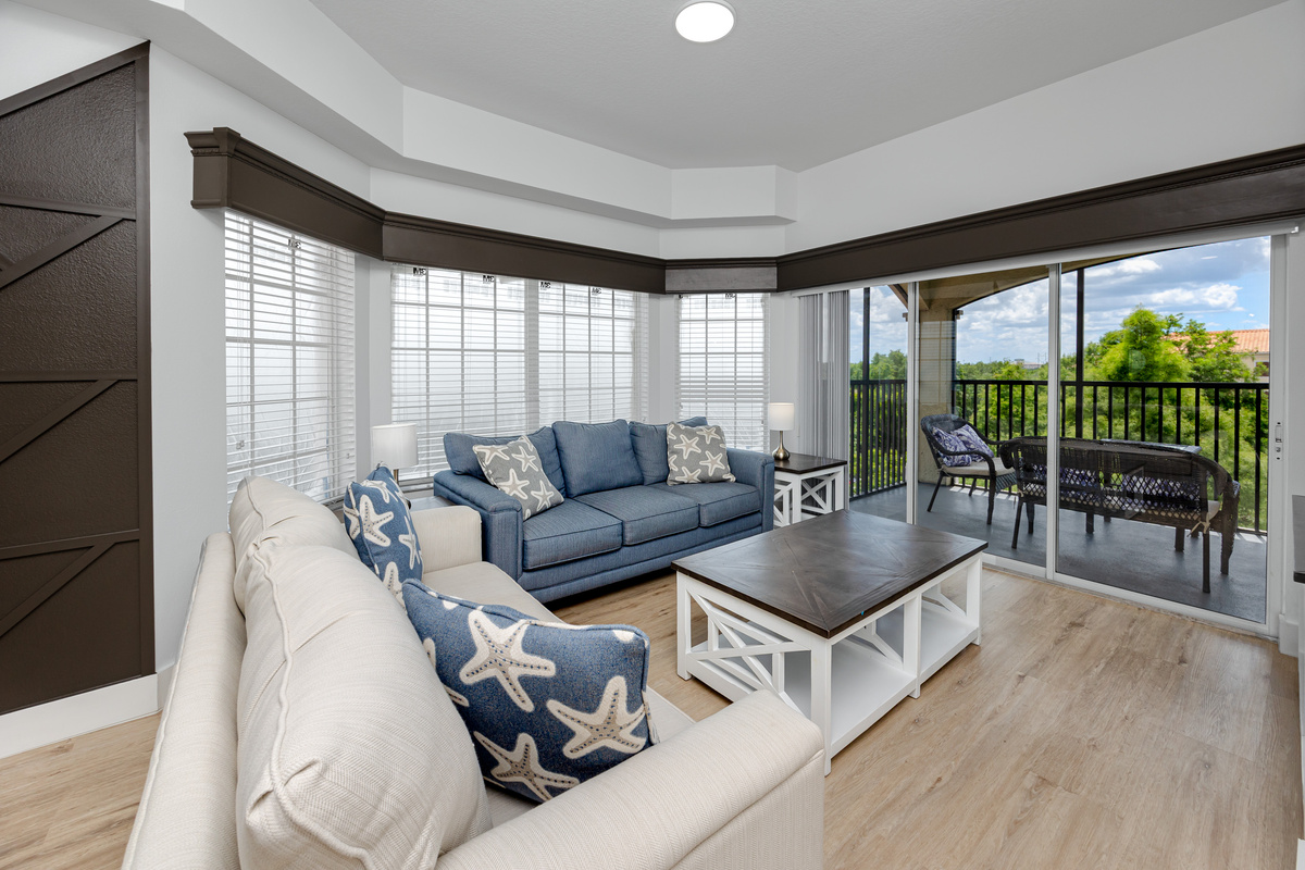 Relax here or on the balcony