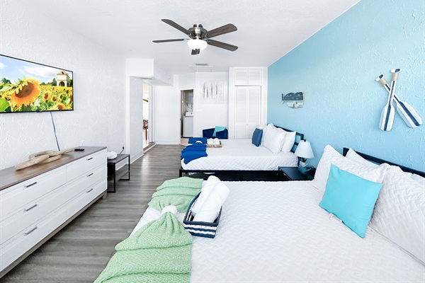 Spacious room with plenty of unwinding space