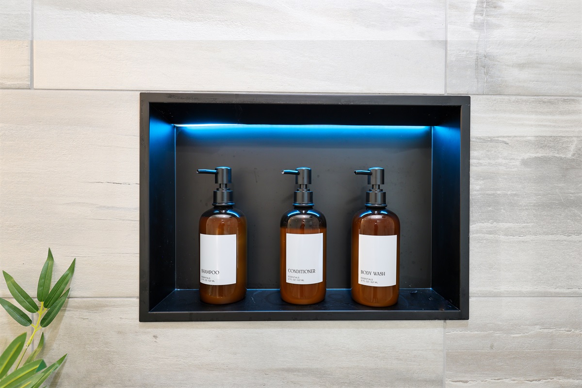 Complimentary Shower amenities