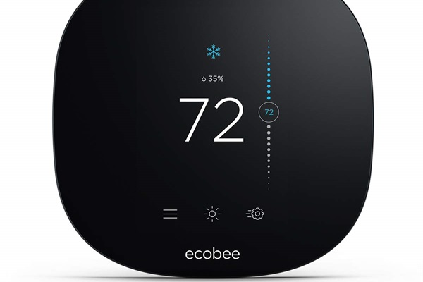 Ecobee3 Smart Thermostat for comfort + energy savings.  DO NOT adjust the temperature below 70 during summer to avoid loss of the security deposit. Due to summer humidity, forced cooling will