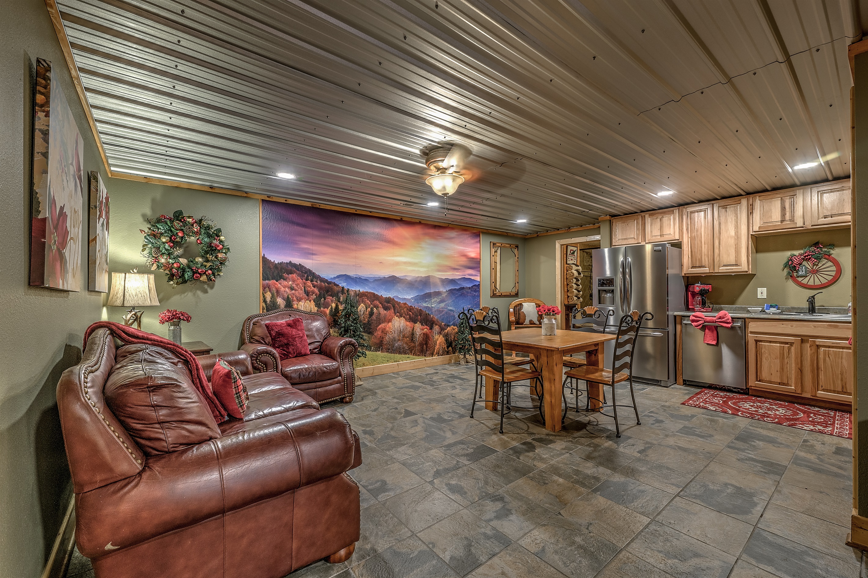 Basement, 2nd living/kitchen area