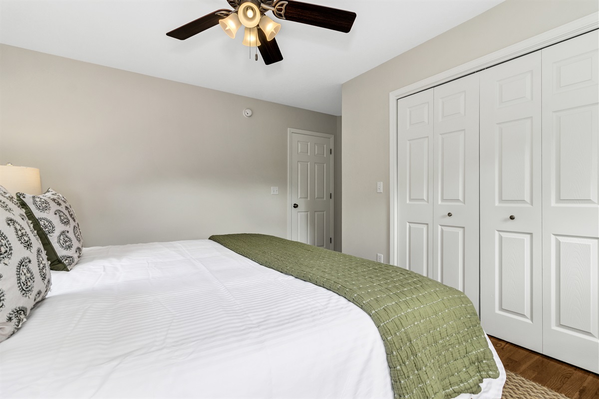 Third Bedroom - King - Large Closet