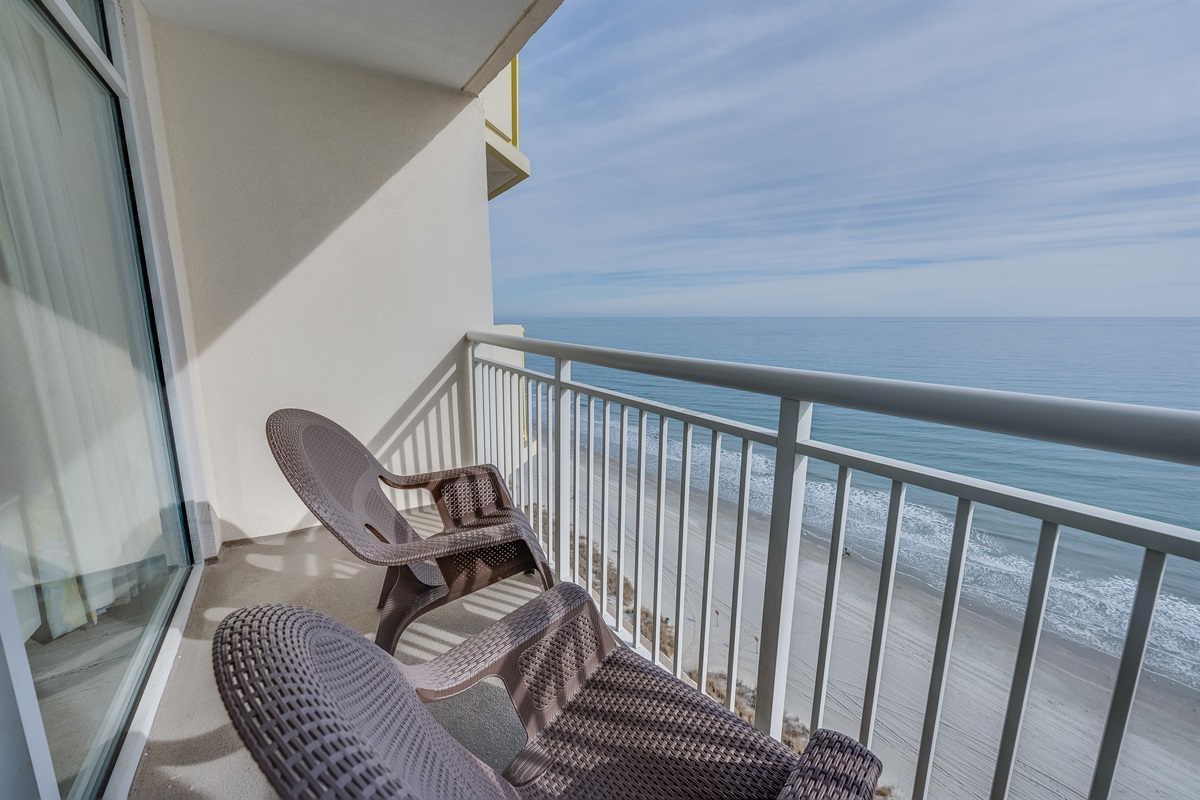 Breathtaking Views from Balcony!