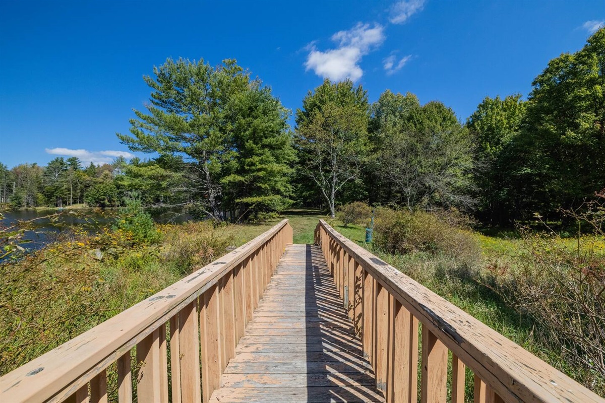 Walking Area at our Second Nearby Community Lake (Lake Kathryn)