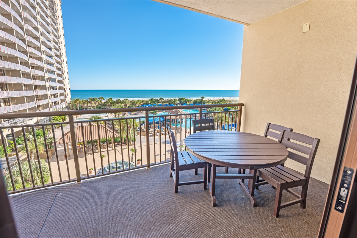 Breathtaking Views from Balcony!