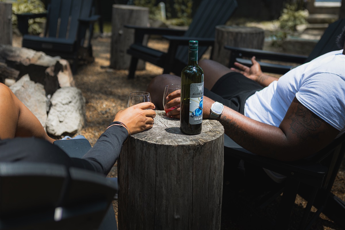 Sip, relax, and soak in the Smoky Mountain views