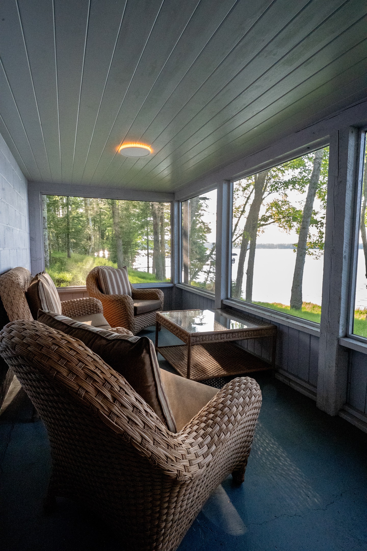 Enjoy your mornings with a cup of coffee and nature watching