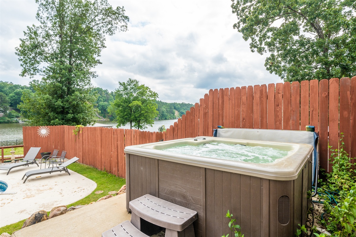 Relax in the Hot Tub at the End of a Busy Day