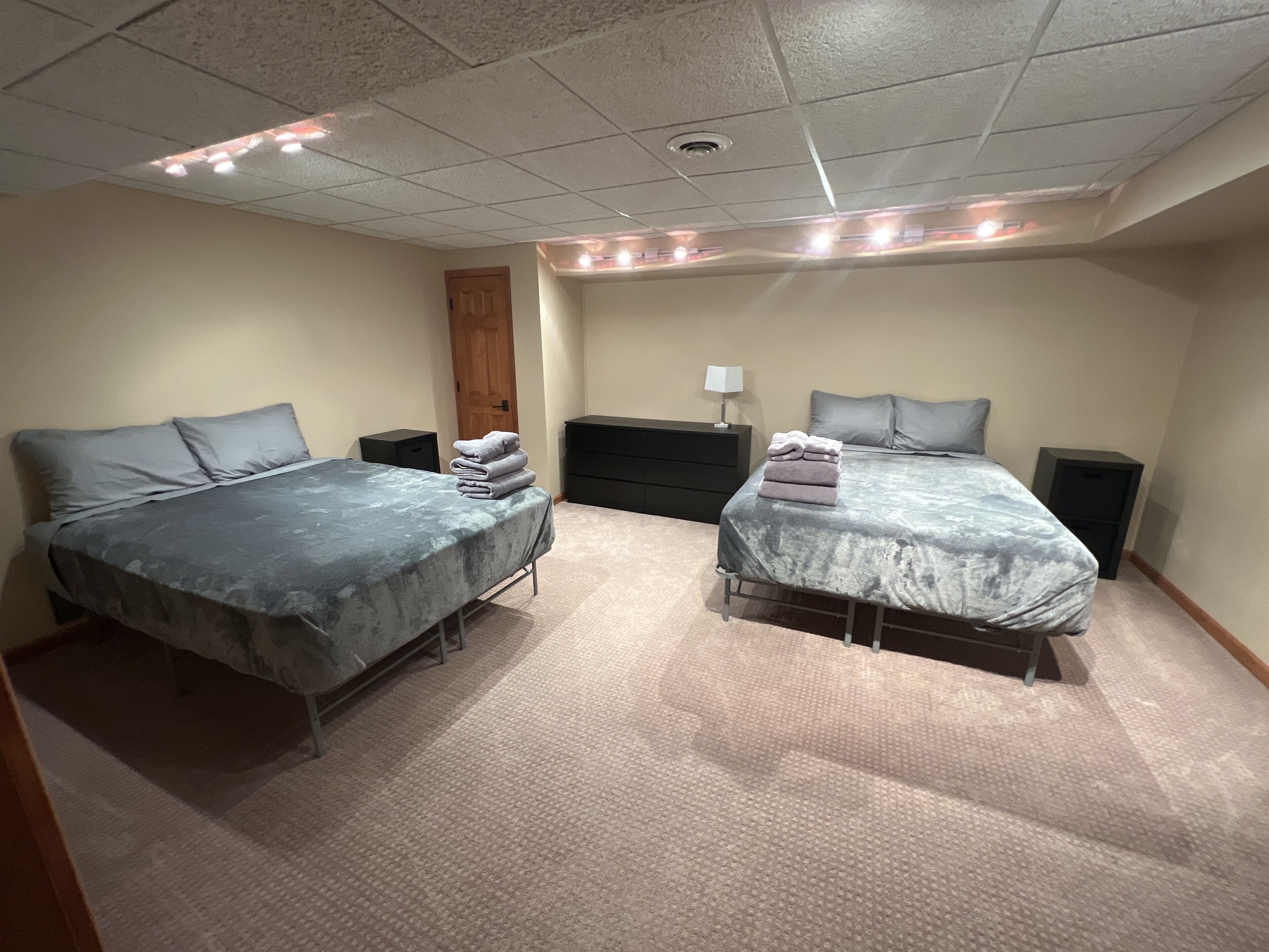 Downstairs Double Queen Bedroom