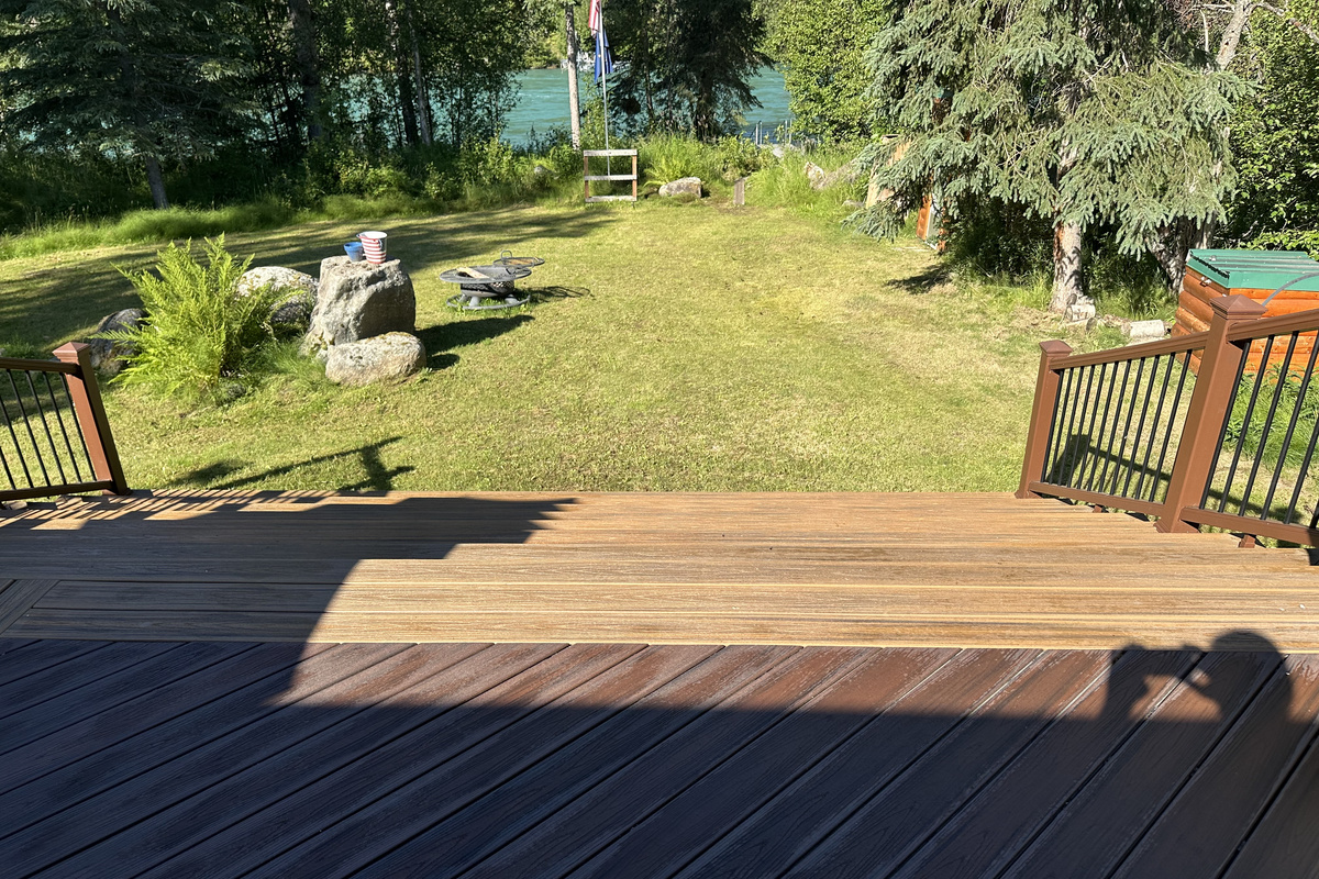 Back Yard and River View