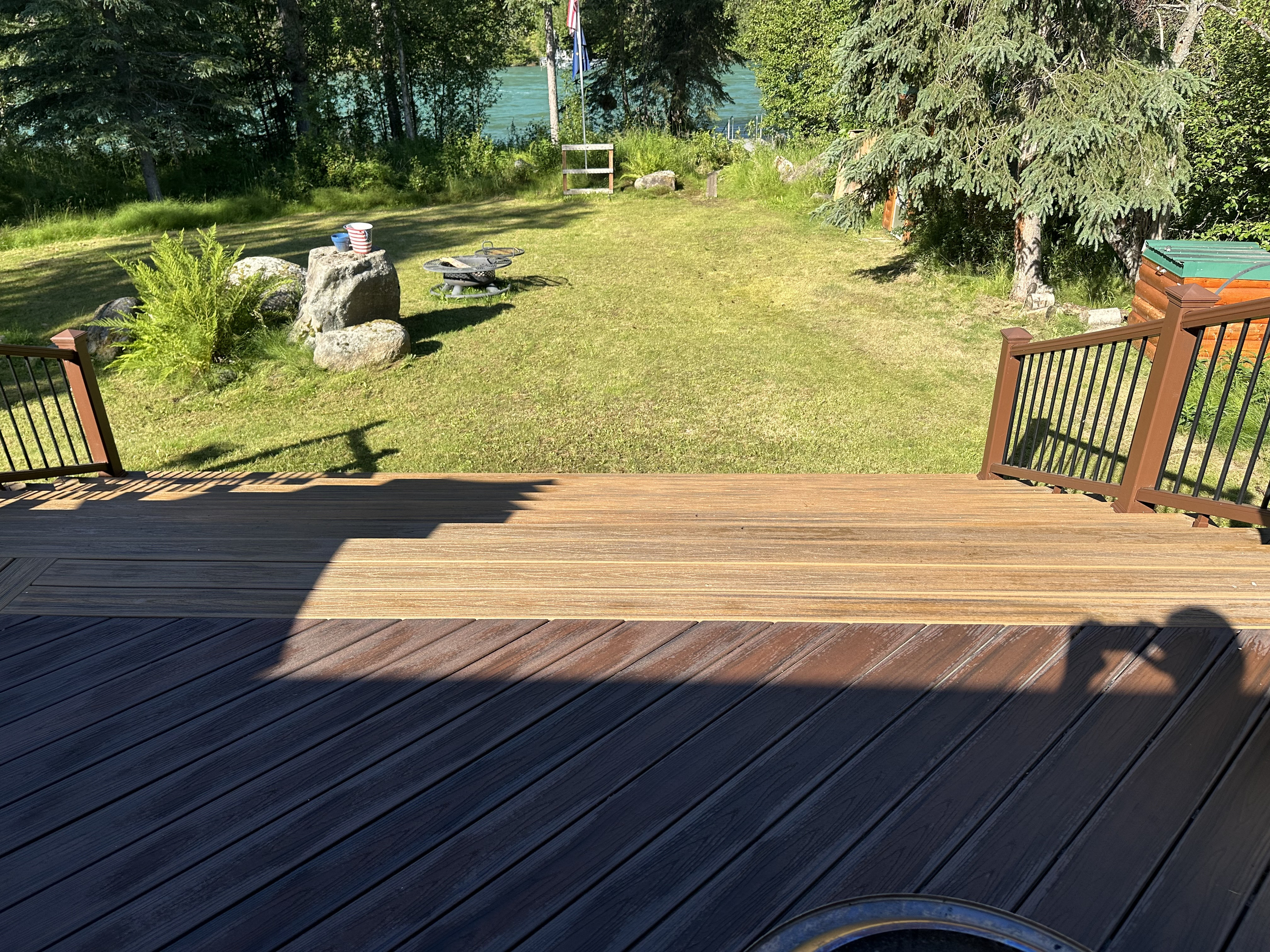 Back Yard and River View