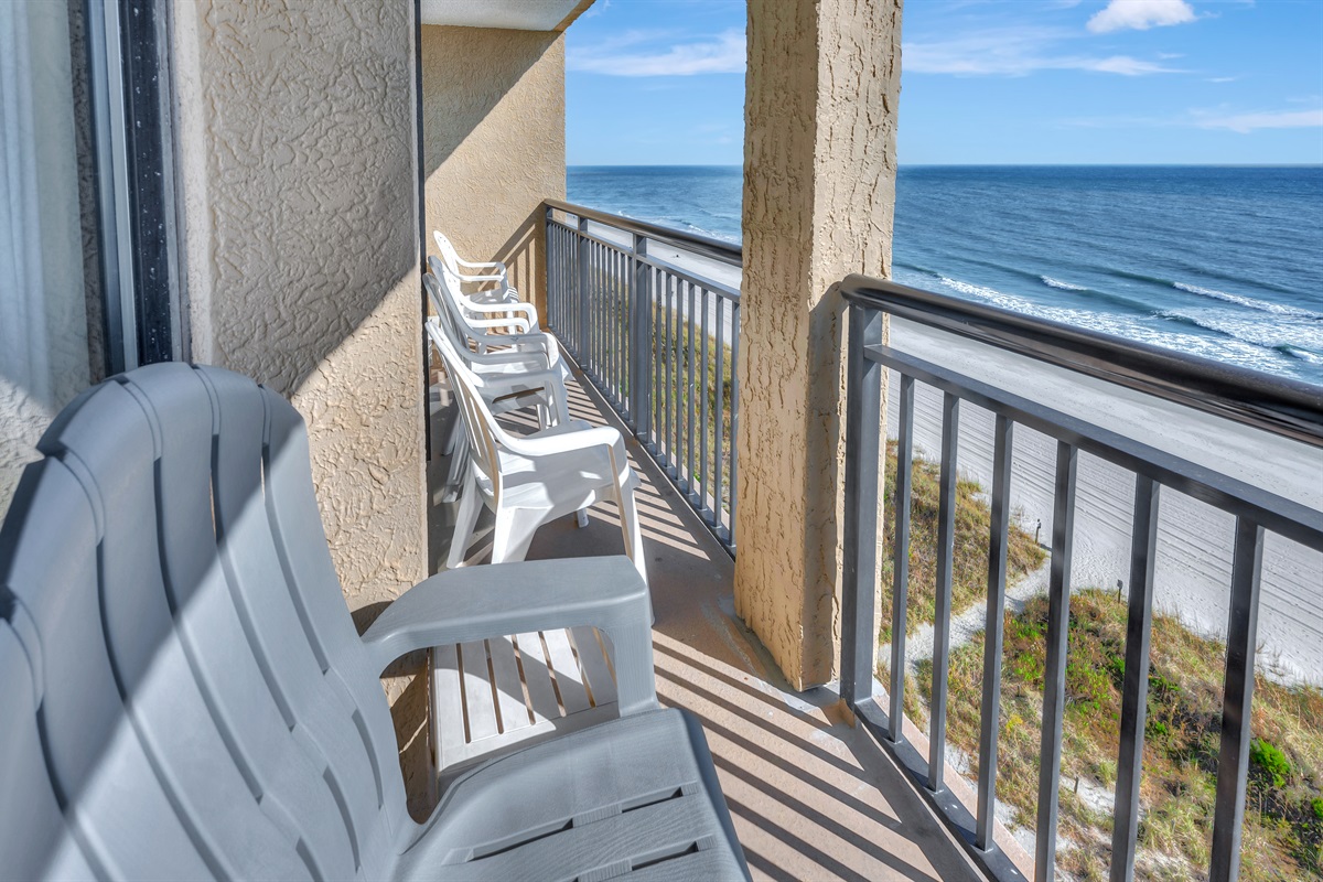 Amazing View from the Balcony!