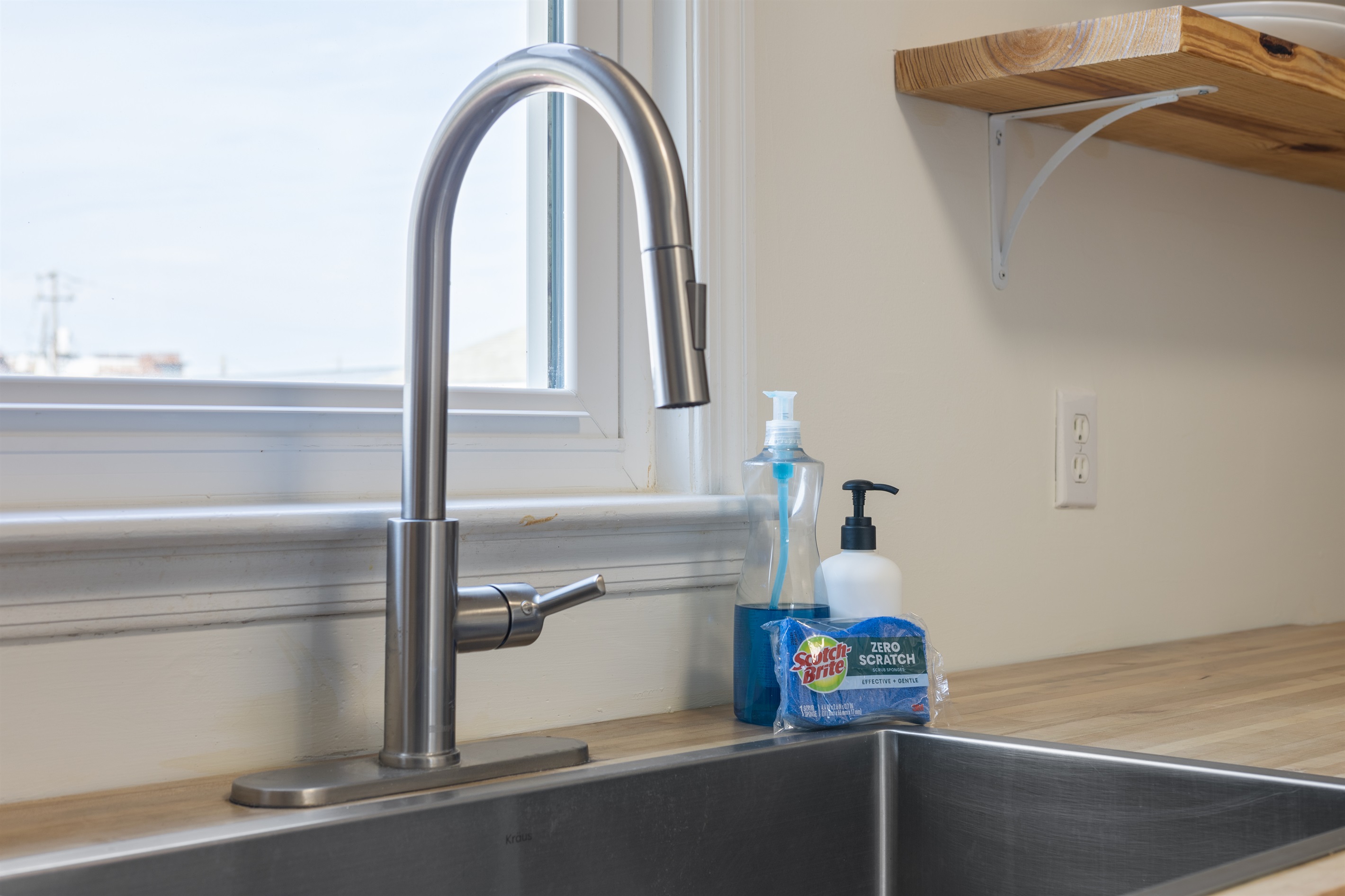 Well-stocked kitchen