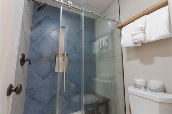 Second-floor bathroom, for a total of three bathrooms!