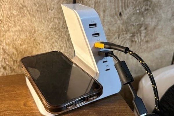 Charging station in each bedroom