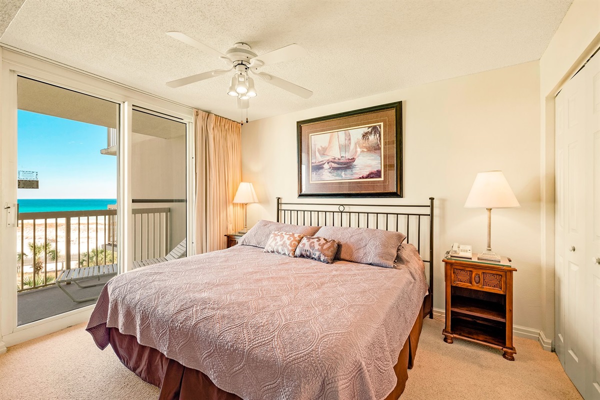 Main bedroom with views