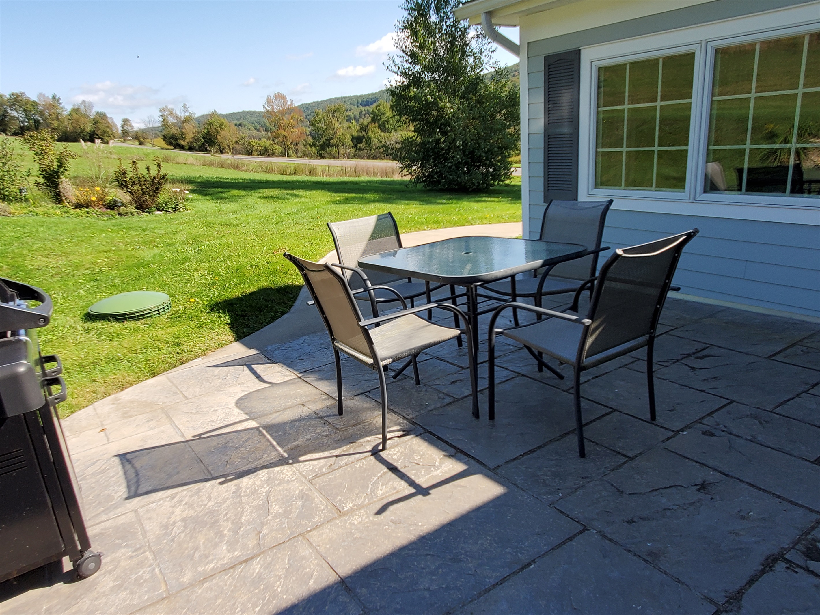 Outside dining