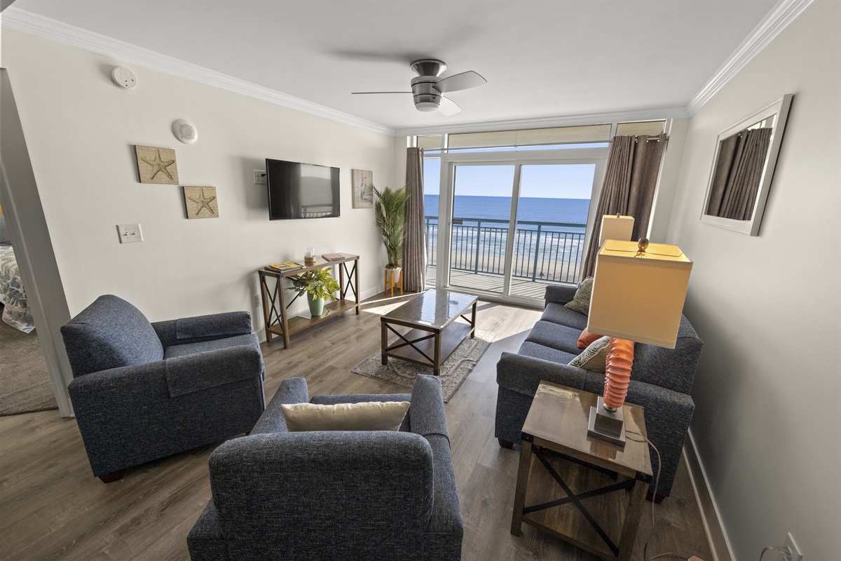 Living Room with Sofa Bed