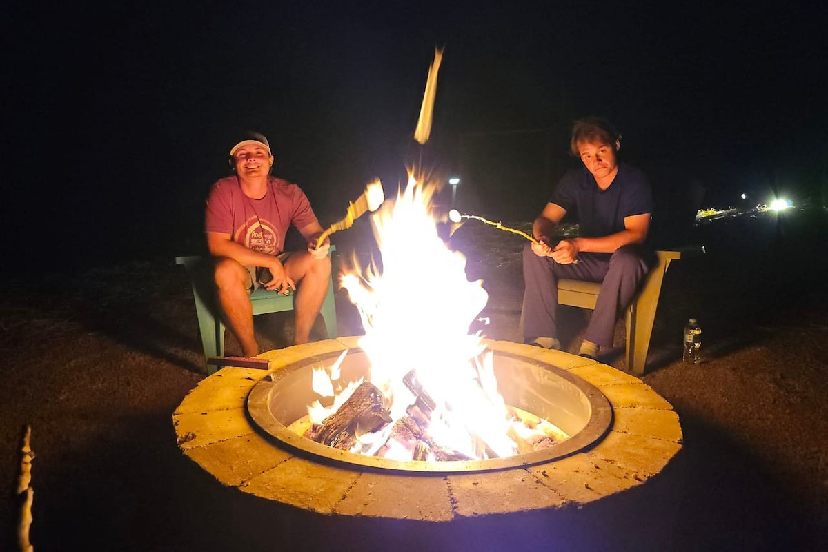 This is what evenings here are made for—slow down, reconnect, and make memories after dark.