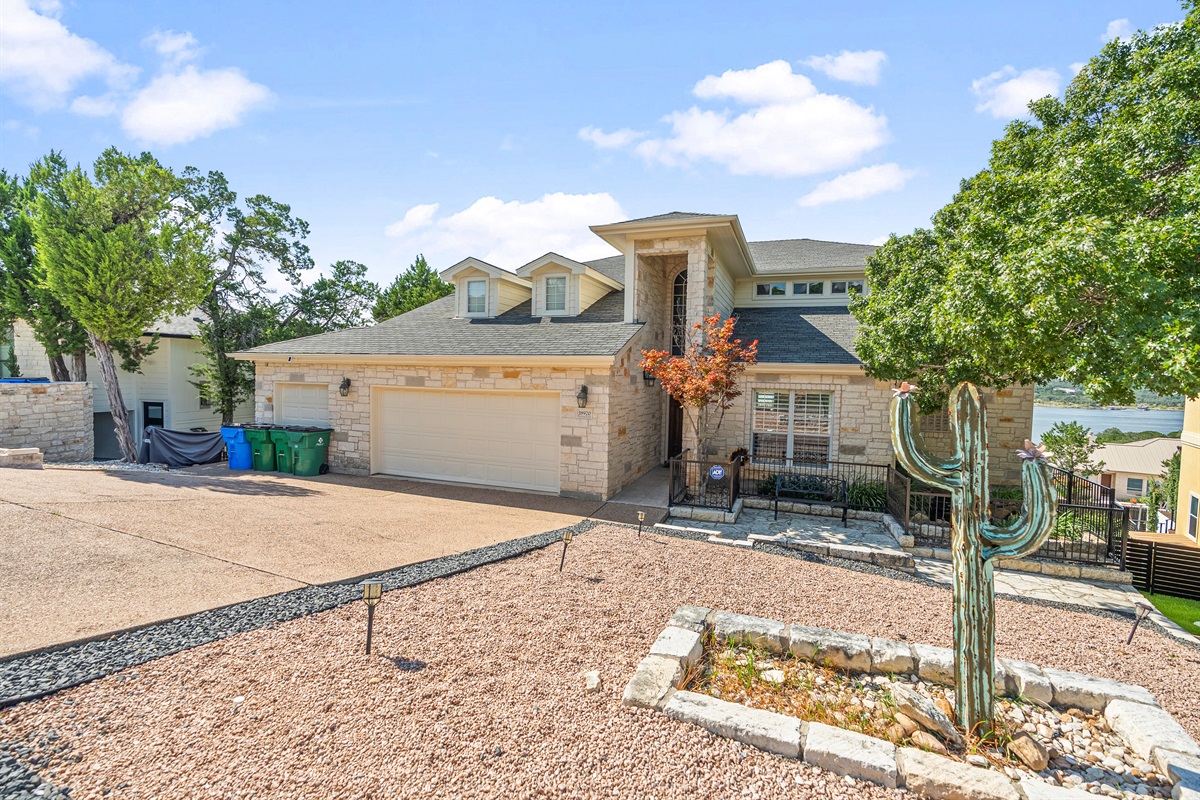 Front of the home.