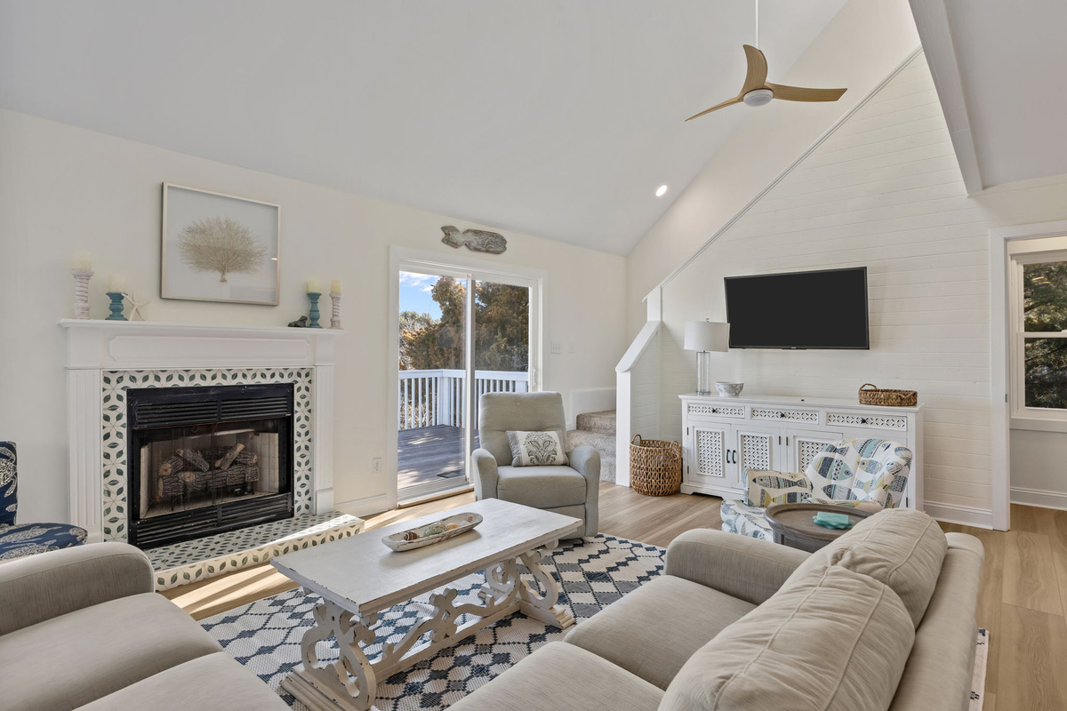 Settle into a bright and inviting living space designed for laid-back coastal living and quality time together