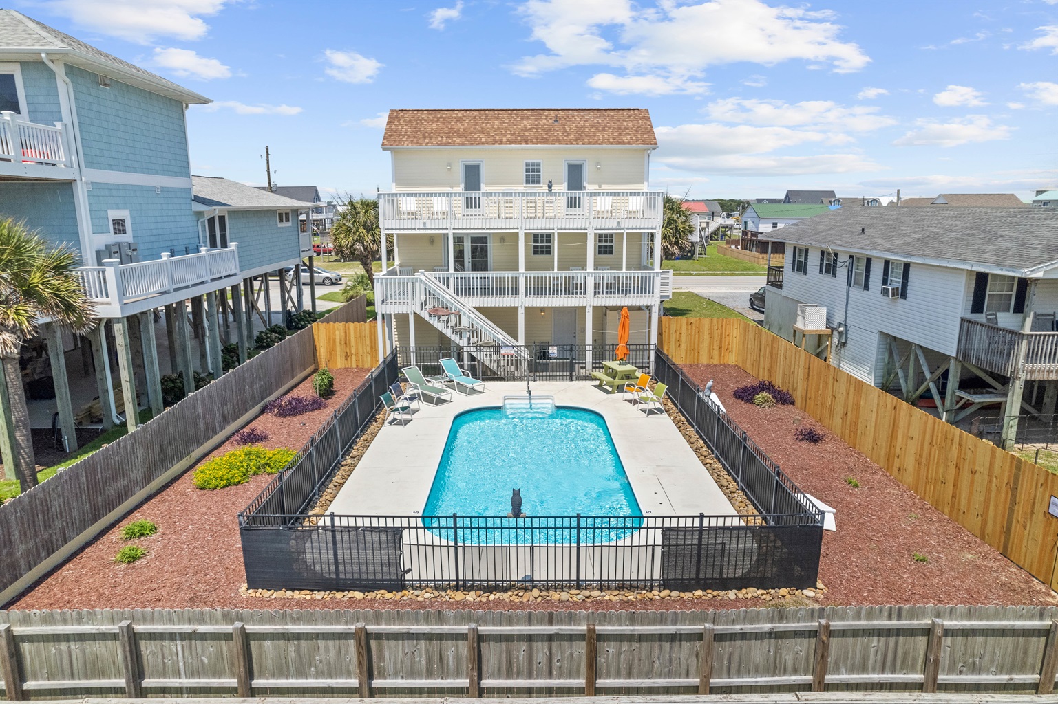 Private Pool with Fenced-in Backyard