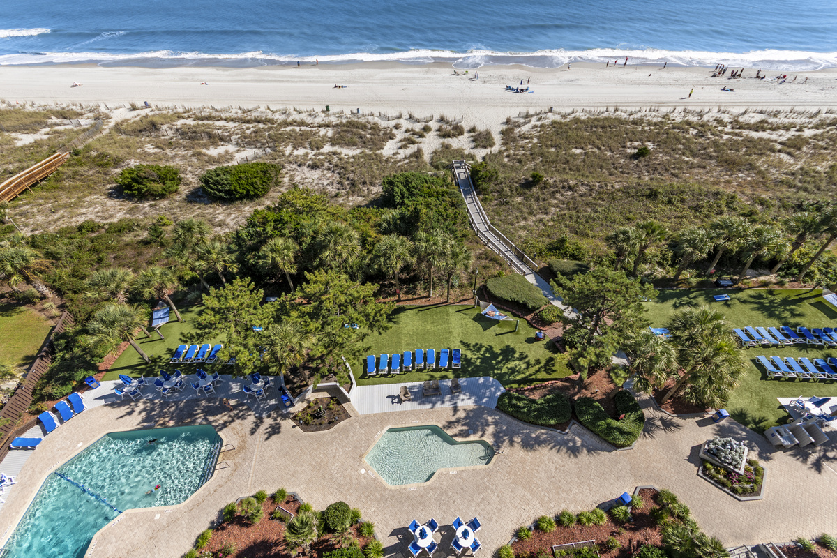 Your condo is just steps from the pools, beach, and everything Beach Colony Resort offers!