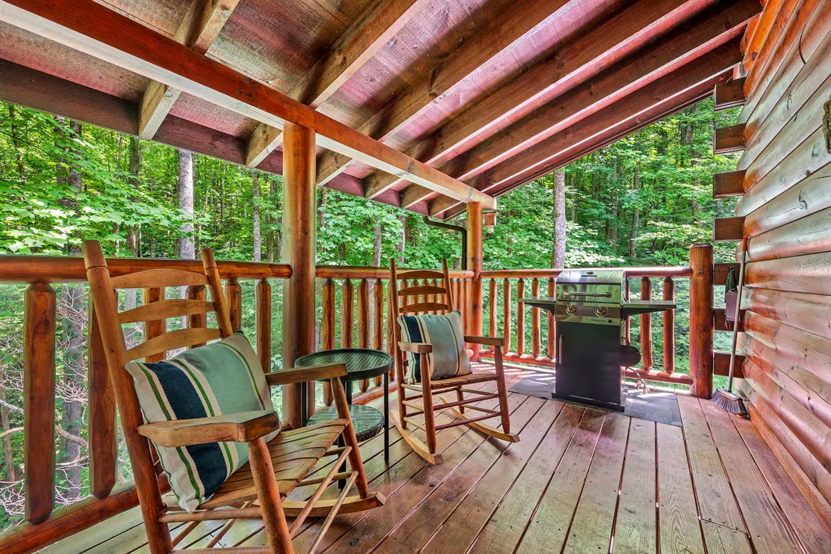 Lower Level Covered Deck