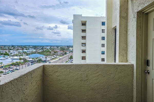 Even the front door has a view. We don't mess around.