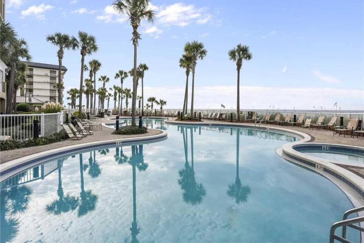 Pool is heated during the colder months