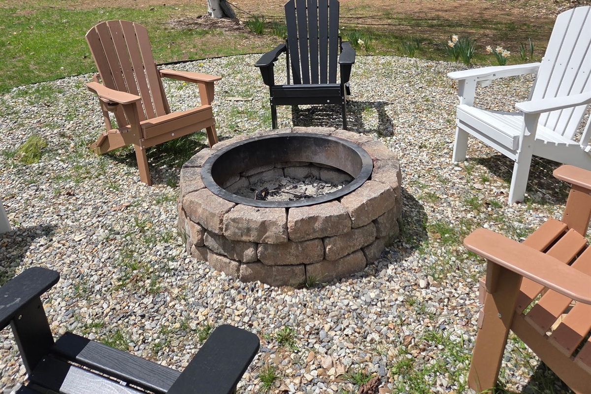 Enjoy the firepit!