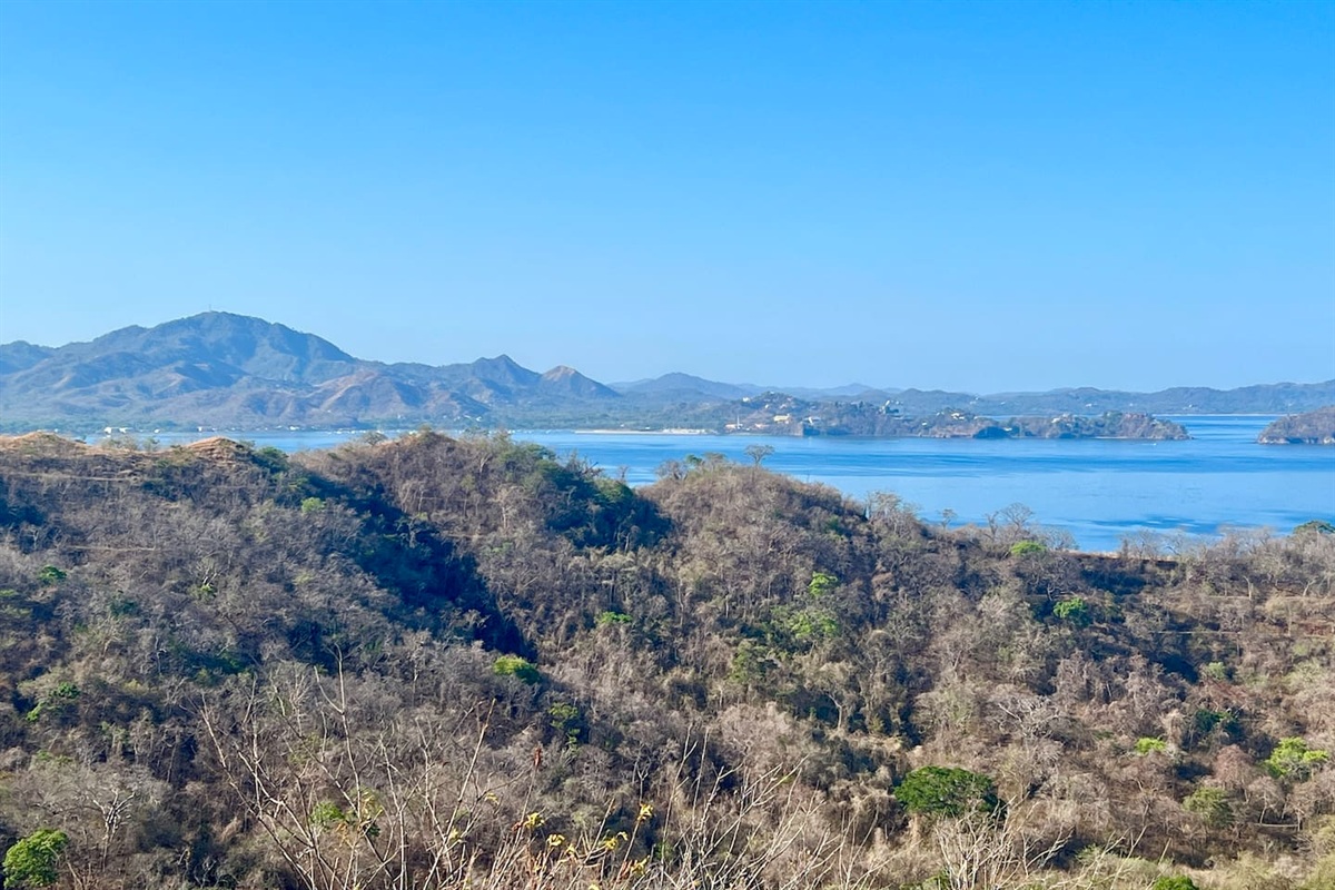 The hiking and biking trails around Las Catalinas are really great.  Running at sunrise is magical and we've run into Tayra, Howler Monkey's and other Costa Rican wildlife.  Photo shows vista back towards Playa Potrero.    