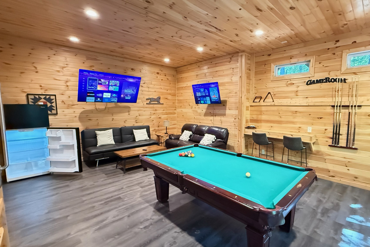 Plenty of space to relax, watch movies, and enjoy time together