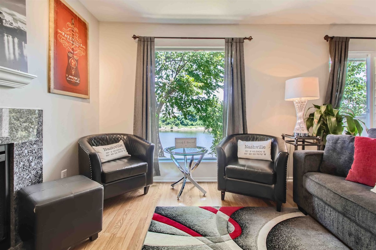 Spacious living room for all to enjoy