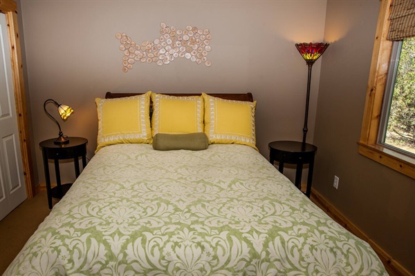 Bedroom #3 with queen bed (medium firm)