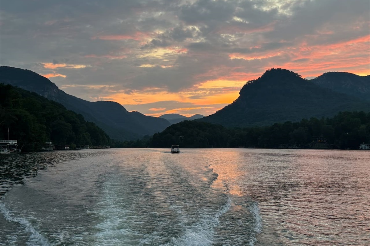 Beautiful Lake Lure- opens to boating/swimming May 2026
