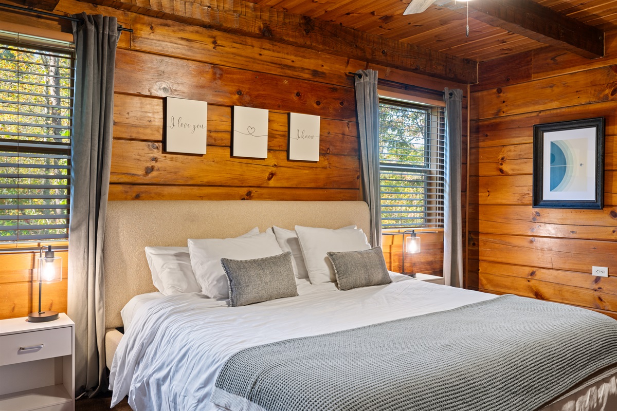 Main Level King Bedroom