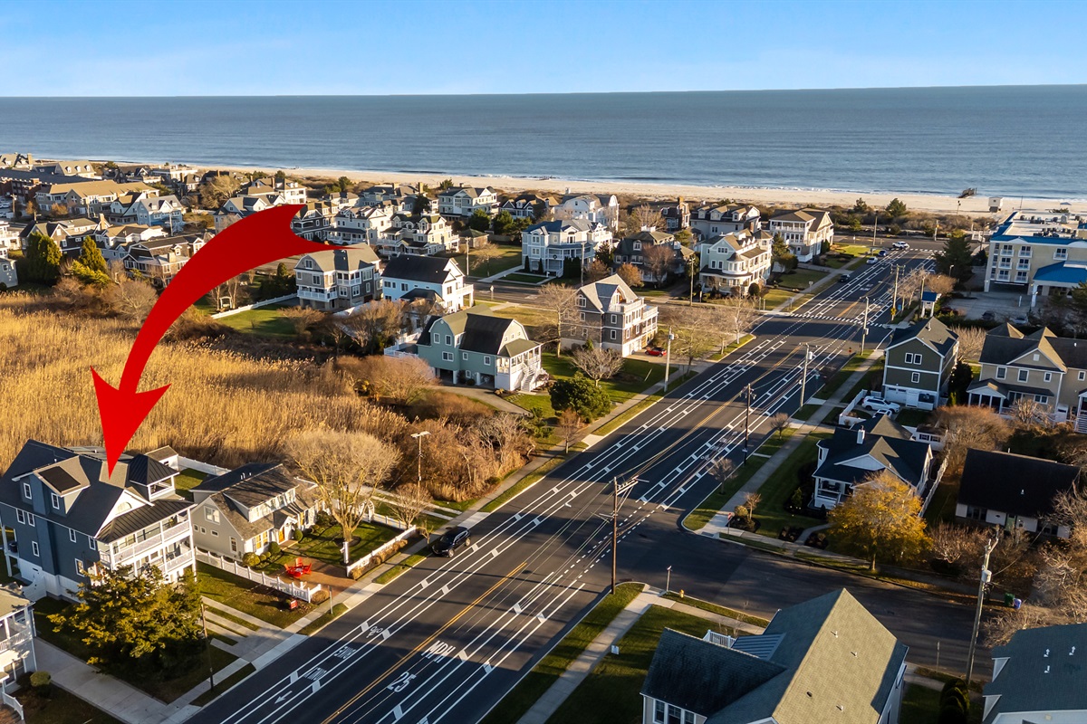 Aerial View Of Property Showing Close Proximity To Beach