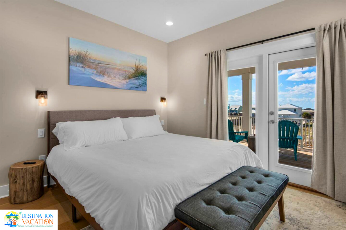 Relaxing coastal style creates a welcoming retreat.