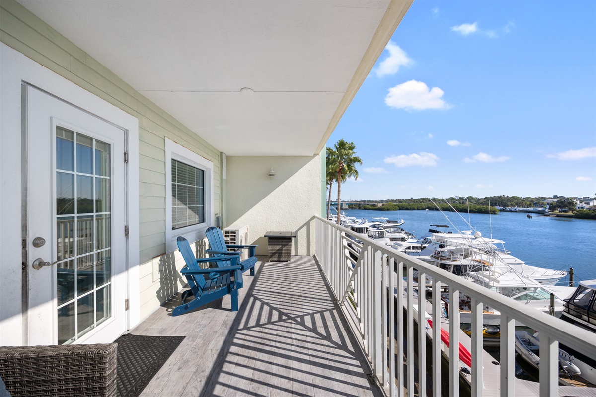 Units Private Balcony, view of Intracoastal waterway